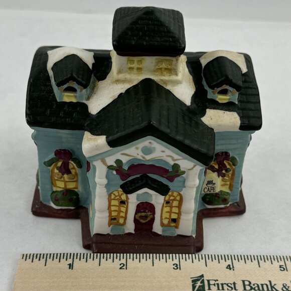 Vintage 1998 Dickens Collectables Sugar Creek County Cafe Porcelain Light 4.25" - Picture 11 of 16